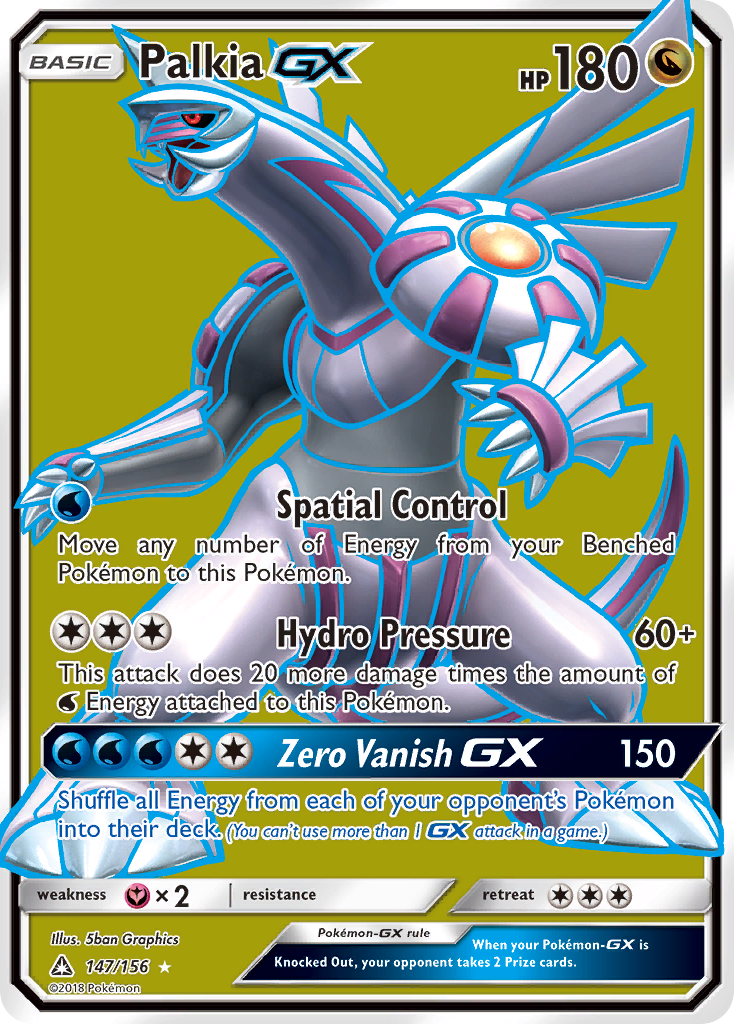 Palkia GX (147/156) [Sun & Moon: Ultra Prism] | Odin's Place
