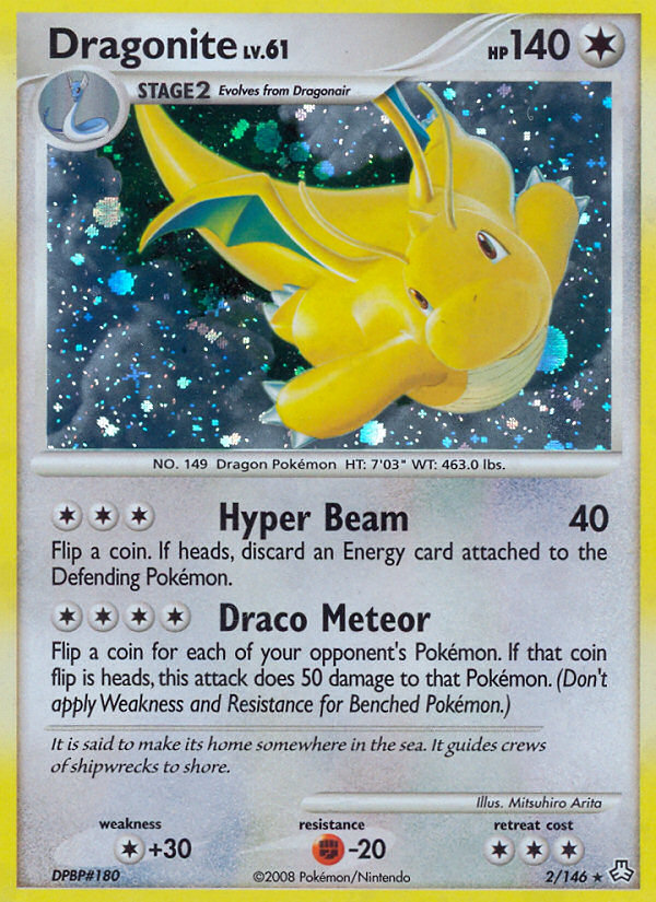 Dragonite (2/146) [Diamond & Pearl: Legends Awakened] | Odin's Place
