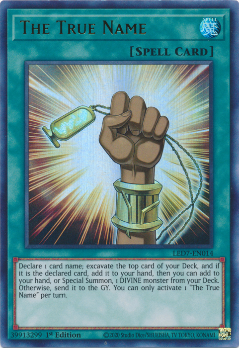 The True Name [LED7-EN014] Ultra Rare | Odin's Place