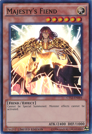 Majesty's Fiend [CT12-EN004] Super Rare | Odin's Place