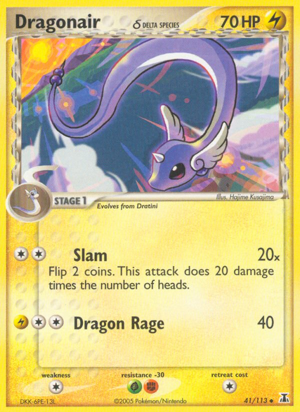 Dragonair (41/113) (Delta Species) [EX: Delta Species] | Odin's Place