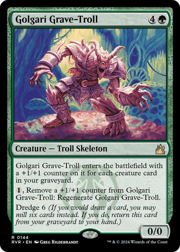 Golgari Grave-Troll [Ravnica Remastered] | Odin's Place