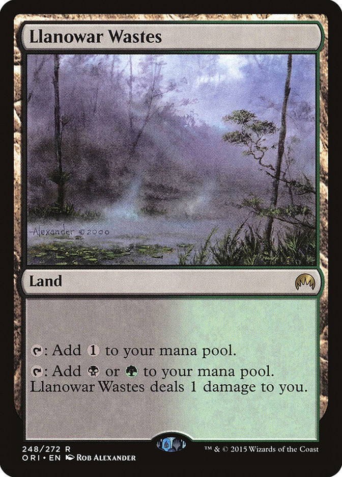 Llanowar Wastes (248) [Magic Origins] | Odin's Place