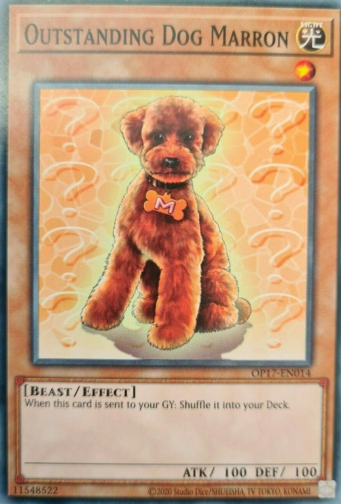 Outstanding Dog Marron [OP17-EN014] Common | Odin's Place