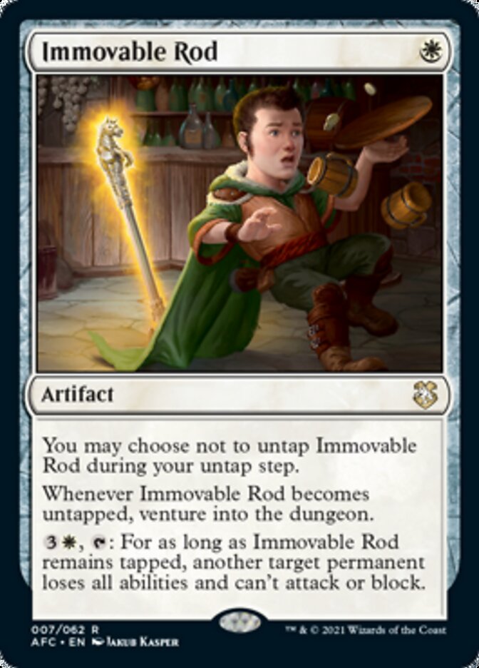 Immovable Rod [Dungeons & Dragons: Adventures in the Forgotten Realms Commander] | Odin's Place