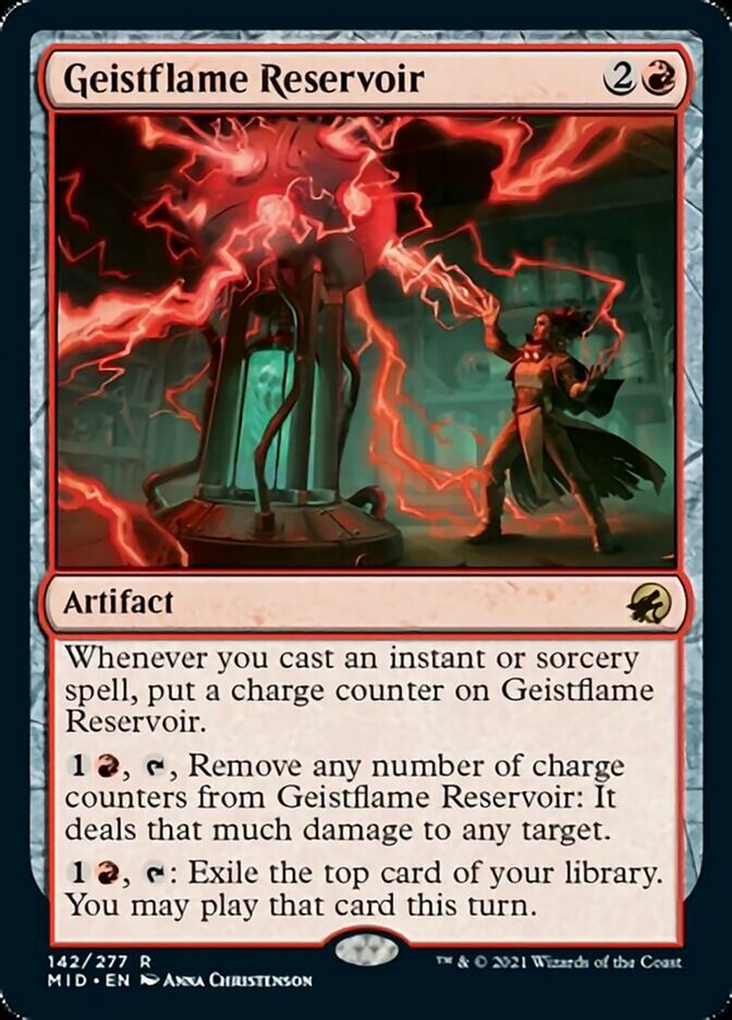 Geistflame Reservoir [Innistrad: Midnight Hunt] | Odin's Place