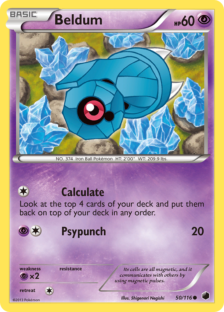 Beldum (50/116) [Black & White: Plasma Freeze] | Odin's Place