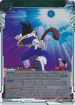 Power Ball (BT7-071_PR) [Assault of the Saiyans Prerelease Promos] | Odin's Place