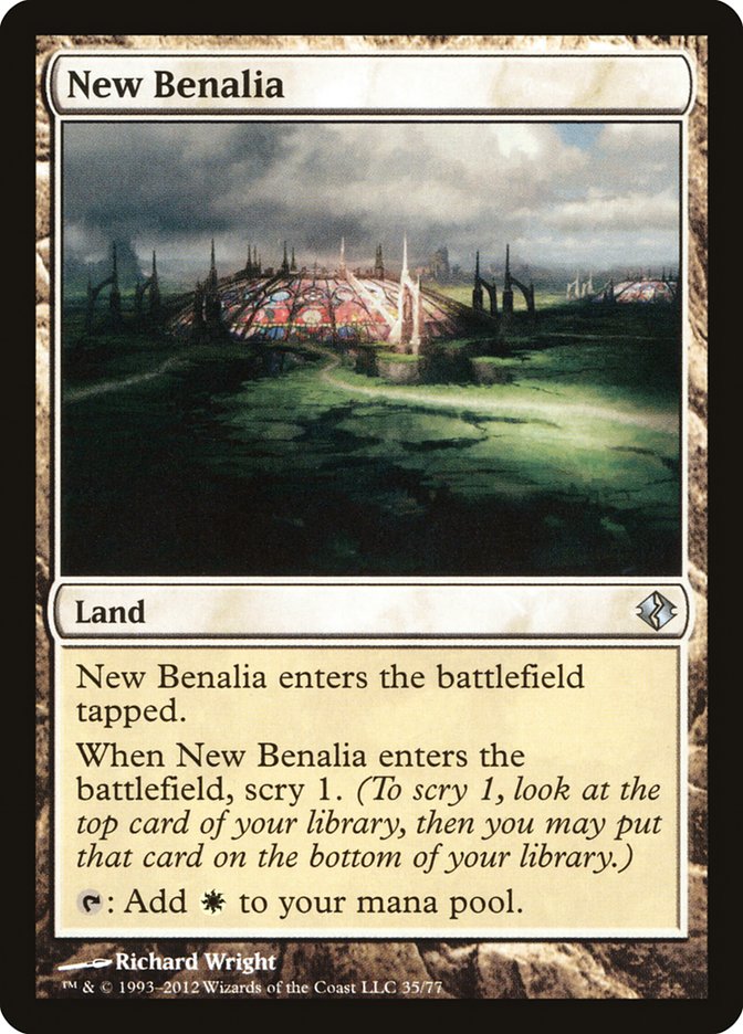 New Benalia (35) [Duel Decks: Venser vs. Koth] | Odin's Place