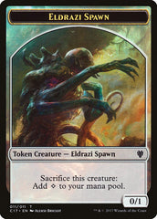 Eldrazi Spawn // Vampire Double-Sided Token [Commander 2017 Tokens] | Odin's Place