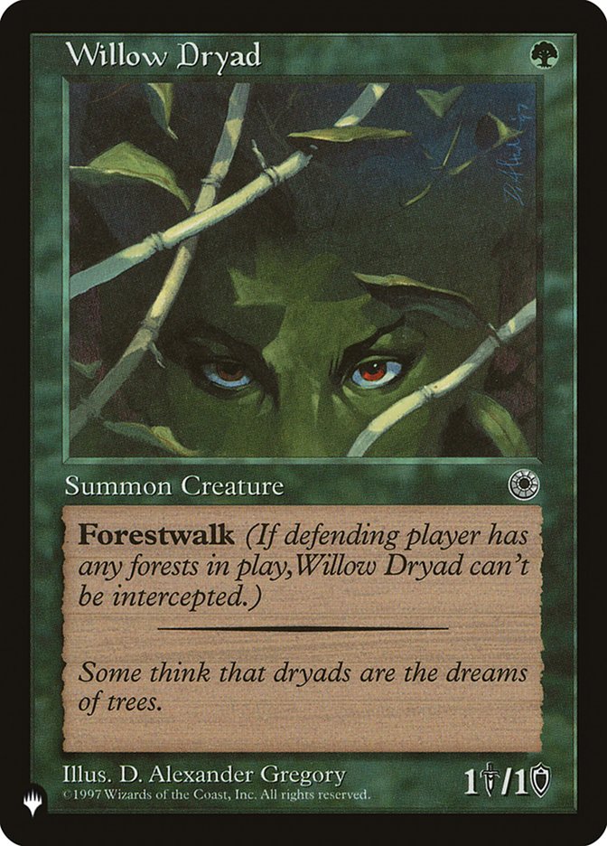 Willow Dryad [The List] | Odin's Place