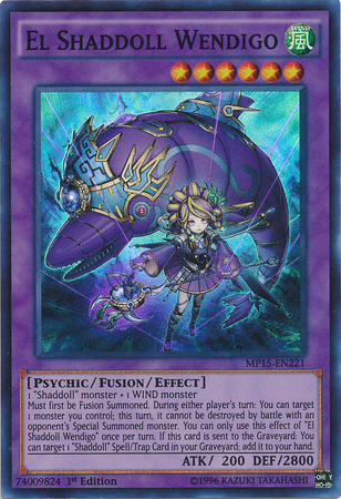 El Shaddoll Wendigo [MP15-EN221] Super Rare | Odin's Place