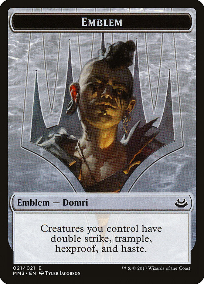 Domri Rade Emblem (21) [Modern Masters 2017 Tokens] | Odin's Place