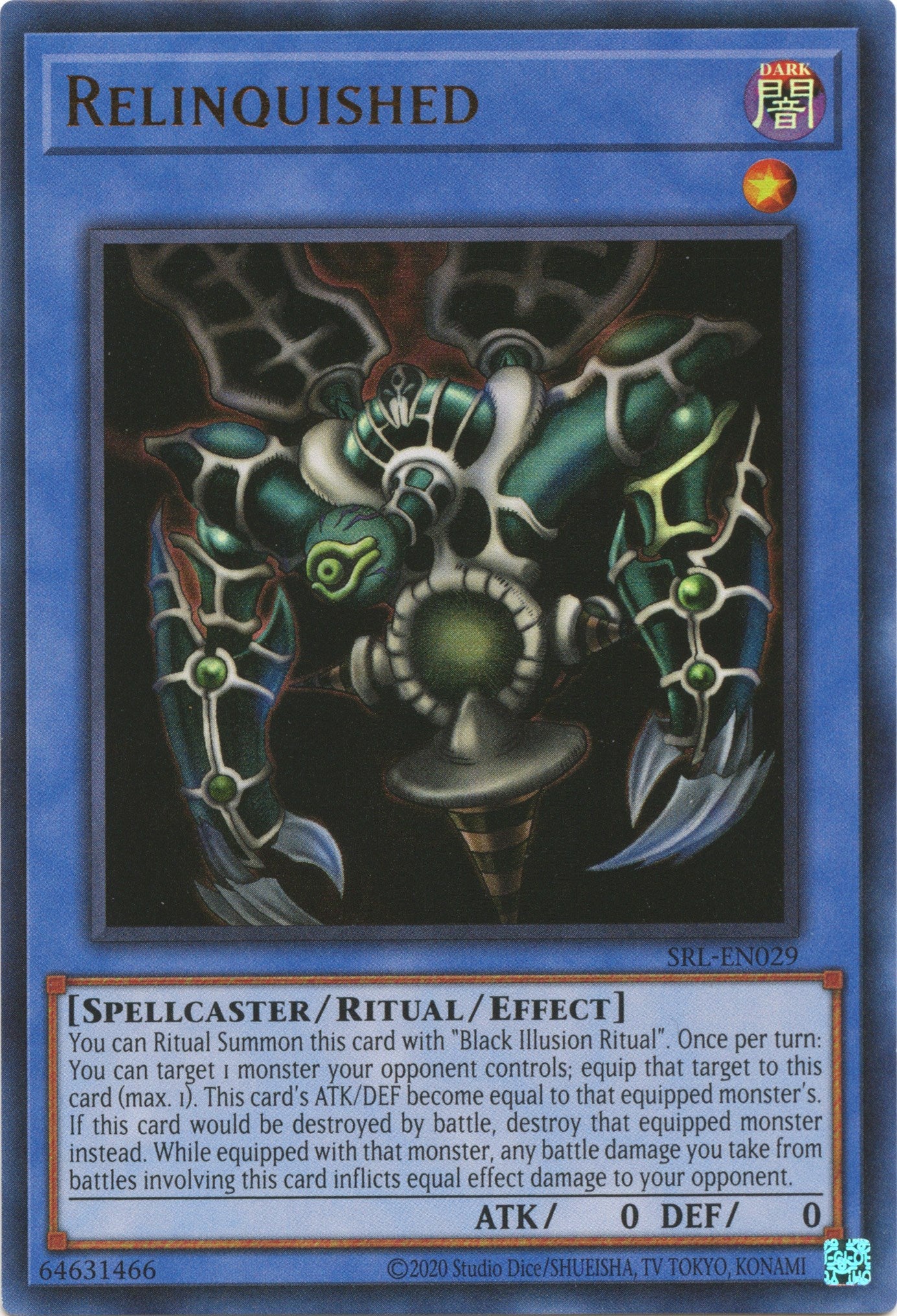 Relinquished (25th Anniversary) [SRL-EN029] Ultra Rare | Odin's Place