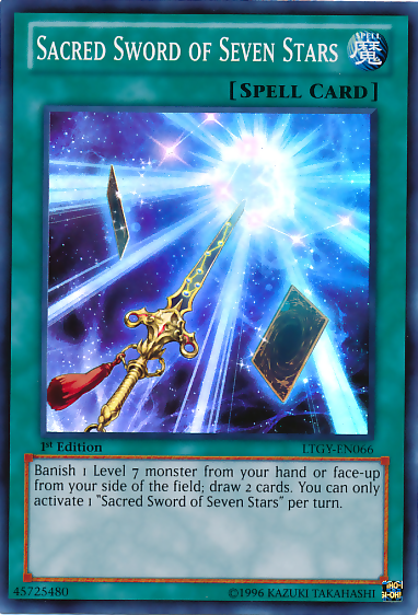 Sacred Sword of Seven Stars [LTGY-EN066] Super Rare | Odin's Place