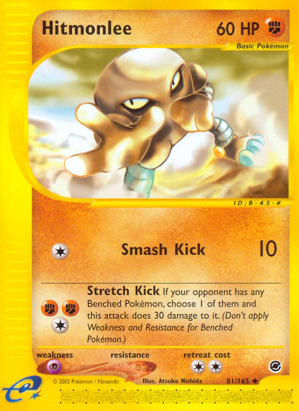 Hitmonlee (81/165) [Expedition: Base Set] | Odin's Place