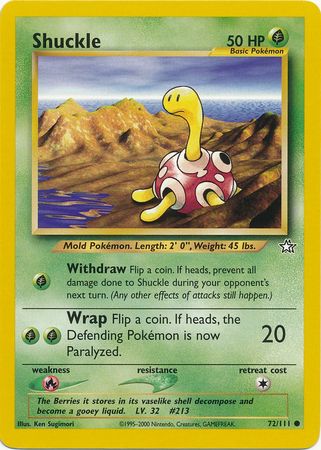 Shuckle (72/111) [Neo Genesis Unlimited] | Odin's Place