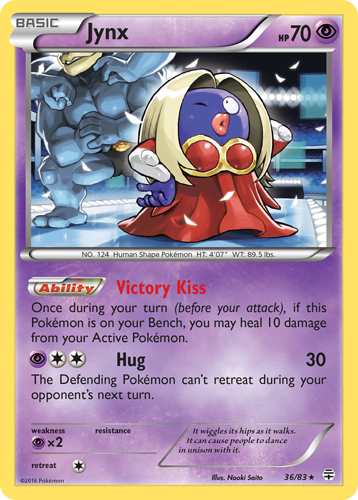 Jynx (36/83) [XY: Generations] | Odin's Place
