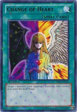 Change of Heart [BP01-EN037] Starfoil Rare | Odin's Place