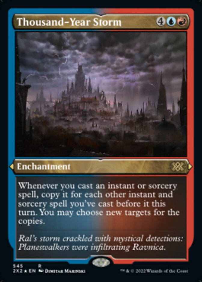 Thousand-Year Storm (Foil Etched) [Double Masters 2022] | Odin's Place
