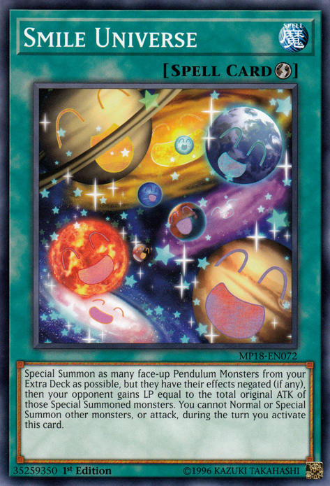 Smile Universe [MP18-EN072] Common | Odin's Place