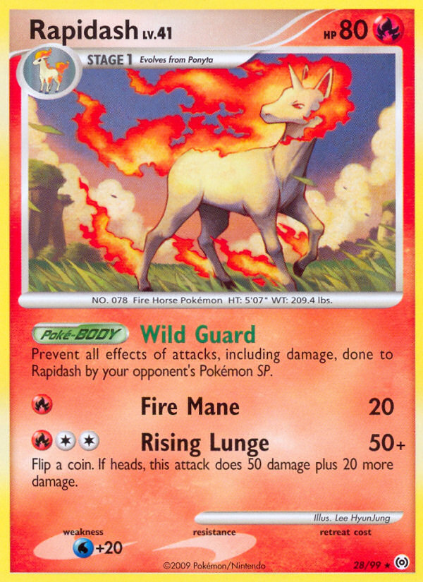 Rapidash (28/99) [Platinum: Arceus] | Odin's Place