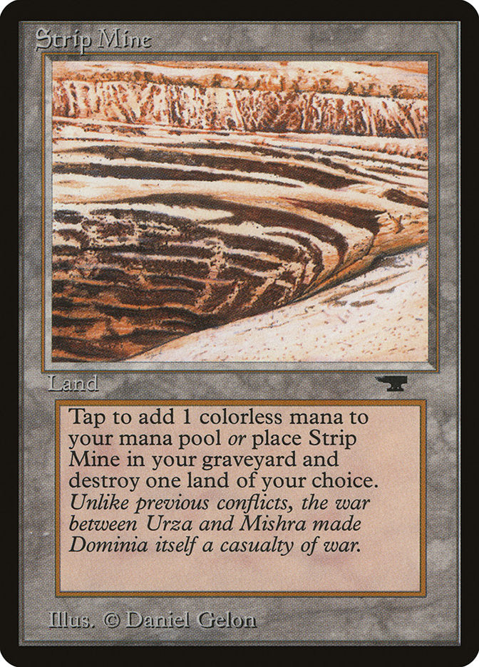 Strip Mine (No Sky, No Tower) [Antiquities] | Odin's Place