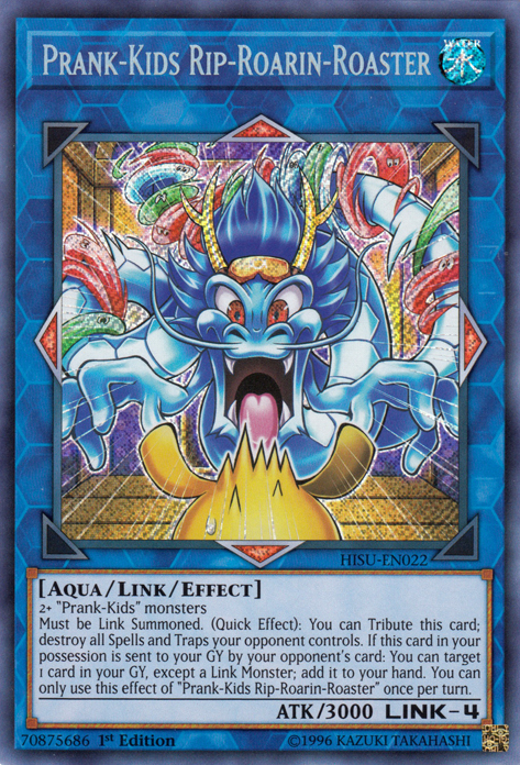 Prank-Kids Rip-Roarin-Roaster [HISU-EN022] Secret Rare | Odin's Place