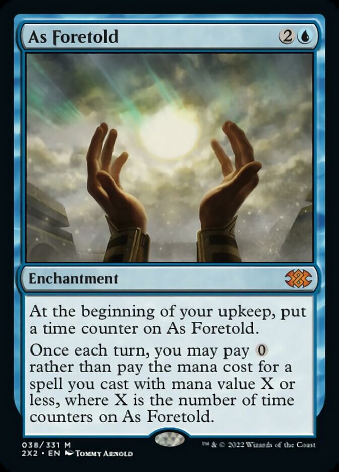 As Foretold [Double Masters 2022] | Odin's Place