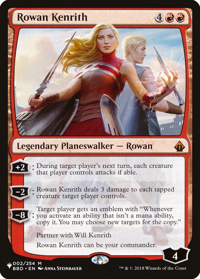 Rowan Kenrith [The List] | Odin's Place