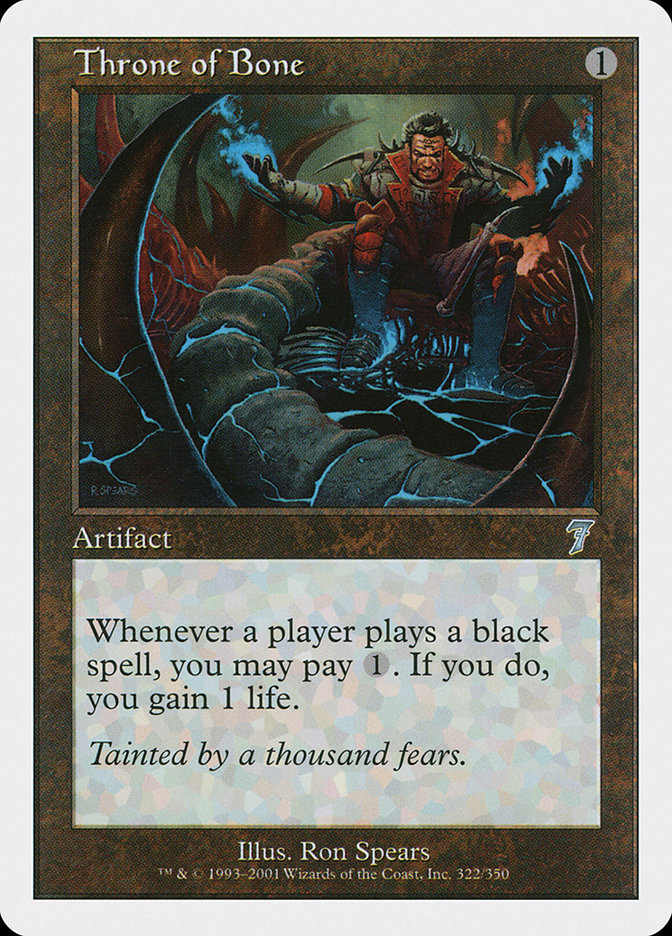 Throne of Bone (322) [Seventh Edition] | Odin's Place