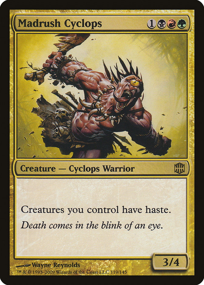 Madrush Cyclops (119) [Alara Reborn] | Odin's Place