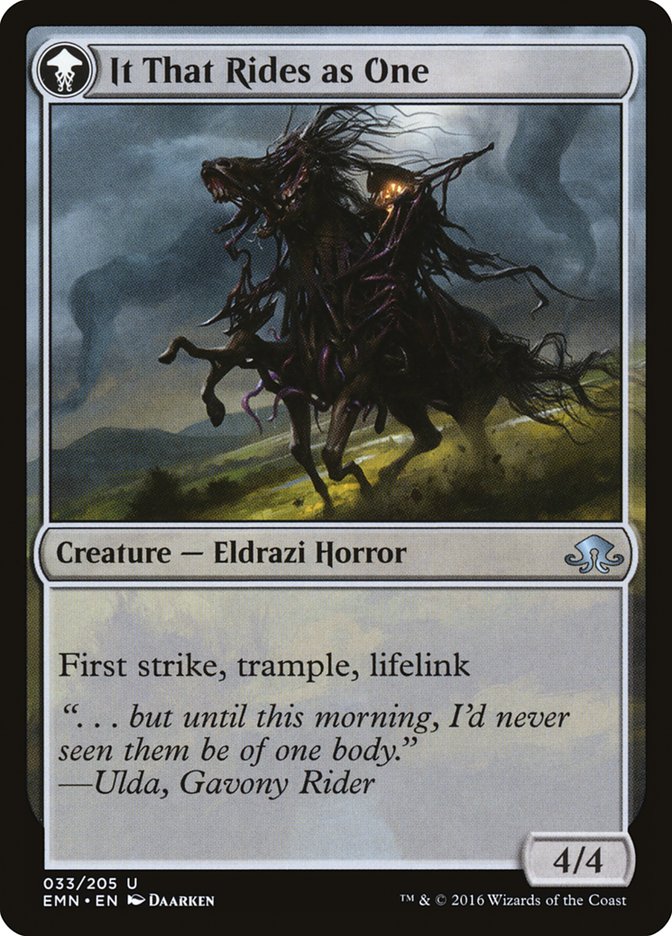 Lone Rider // It That Rides as One [Eldritch Moon] | Odin's Place