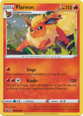 Flareon (SWSH041) [Sword & Shield: Black Star Promos] | Odin's Place