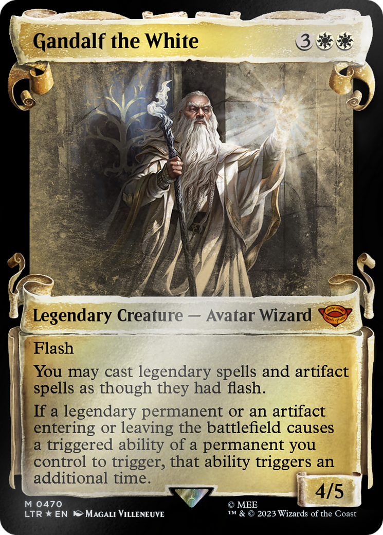 Gandalf the White [The Lord of the Rings: Tales of Middle-Earth Showcase Scrolls] | Odin's Place