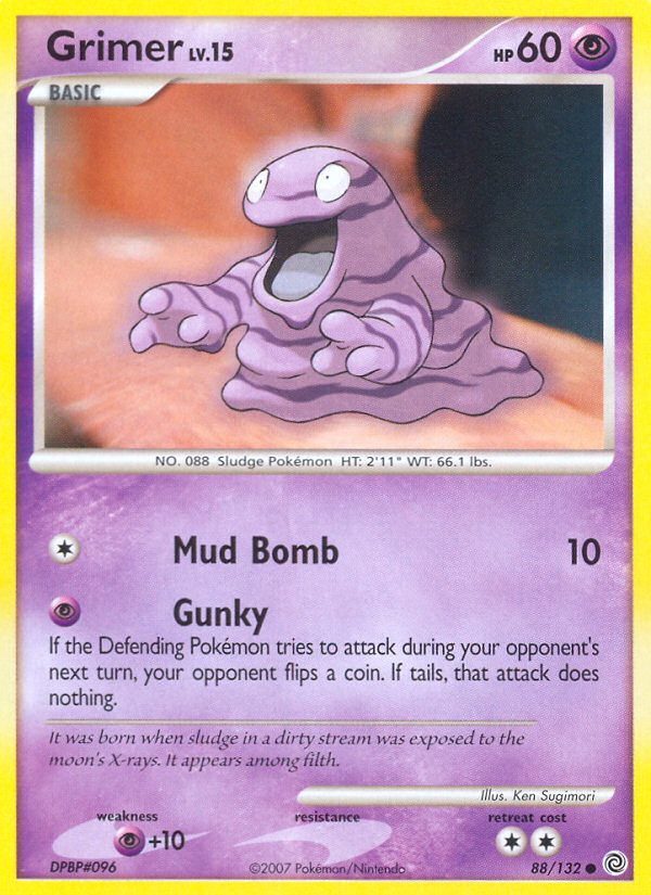 Grimer (88/132) [Diamond & Pearl: Secret Wonders] | Odin's Place