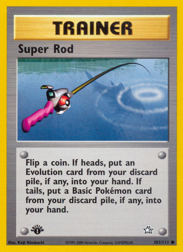 Super Rod (103/111) [Neo Genesis 1st Edition] | Odin's Place