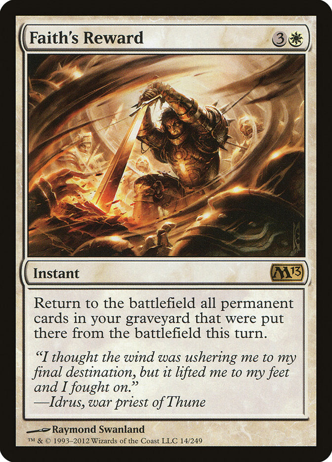 Faith's Reward (14) [Magic 2013] | Odin's Place