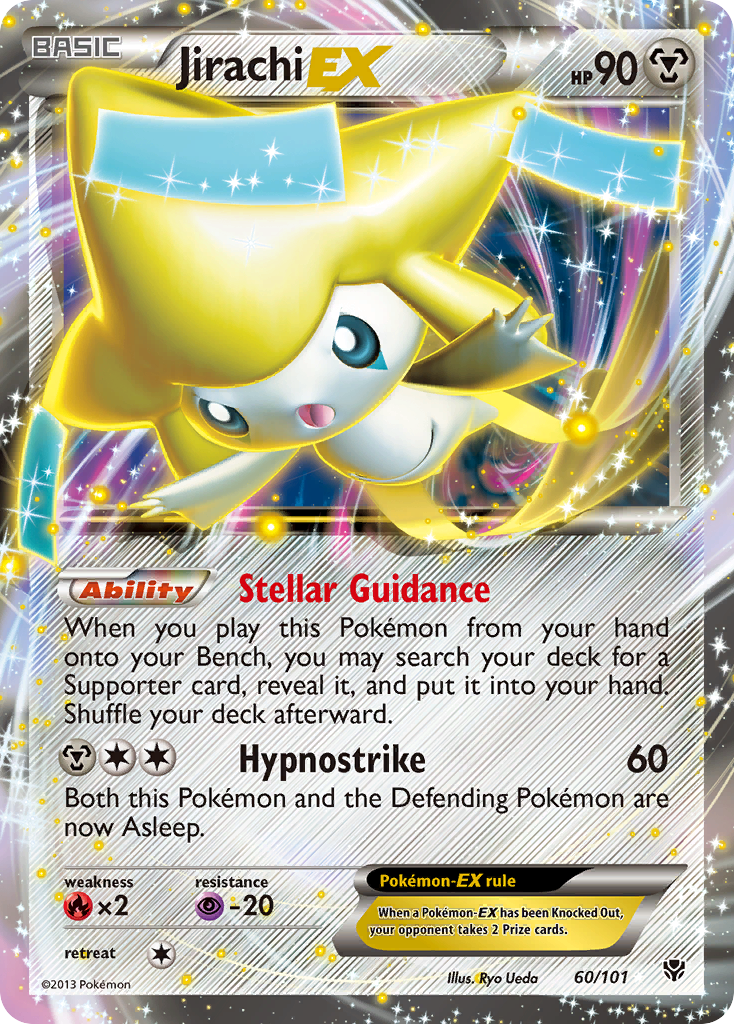 Jirachi EX (60/101) [Black & White: Plasma Blast] | Odin's Place