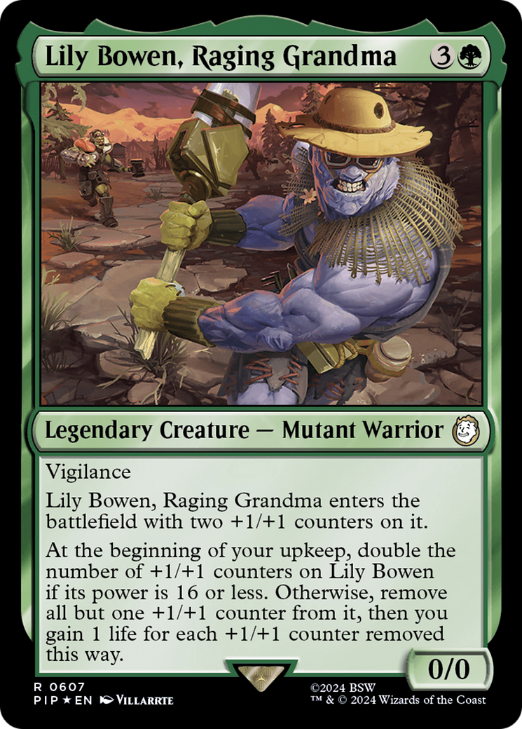 Lily Bowen, Raging Grandma (Surge Foil) [Fallout] | Odin's Place