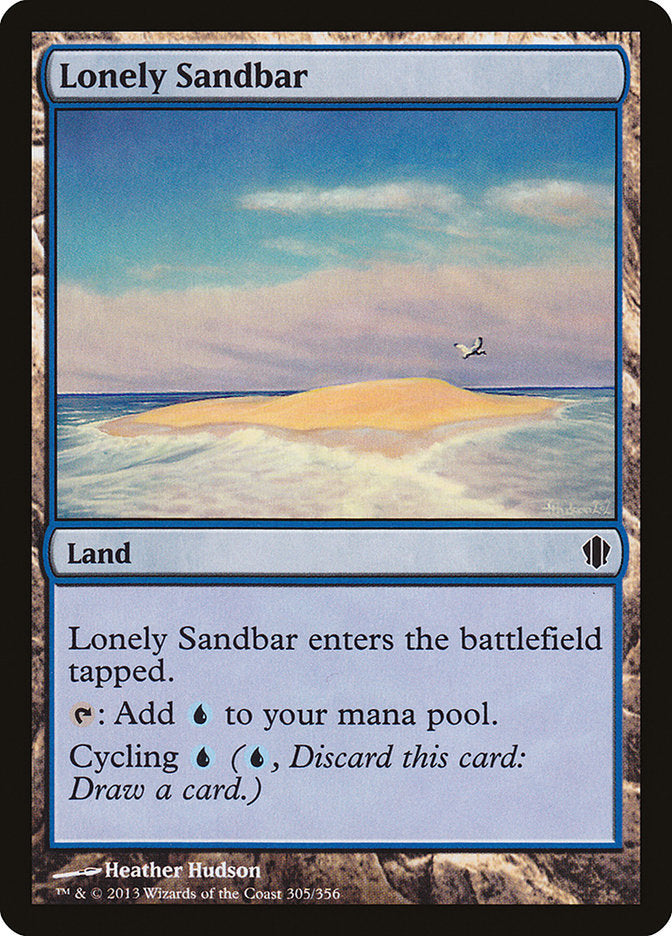 Lonely Sandbar (305) [Commander 2013] | Odin's Place
