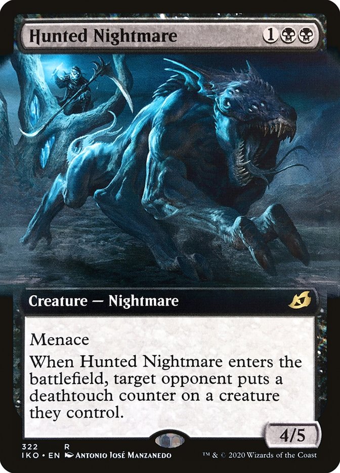 Hunted Nightmare (Extended Art) [Ikoria: Lair of Behemoths] | Odin's Place