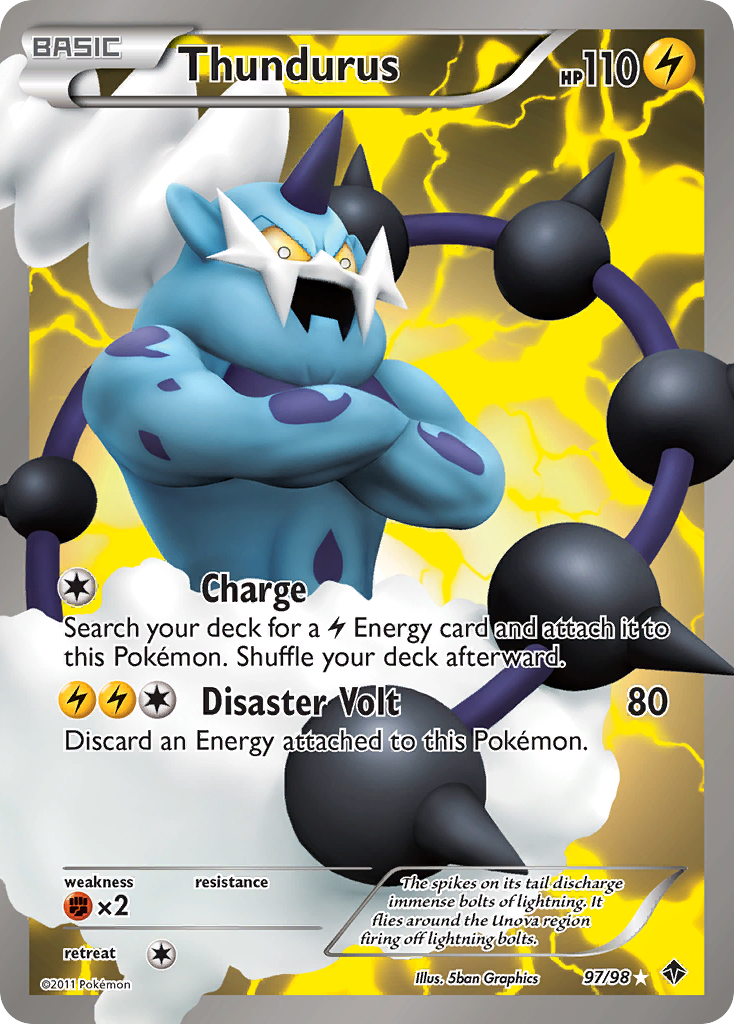 Thundurus (97/98) [Black & White: Emerging Powers] | Odin's Place