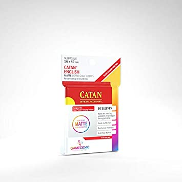 DO NOT USE MATTE Catan-Sized Sleeves 56 x 82 mm | Odin's Place