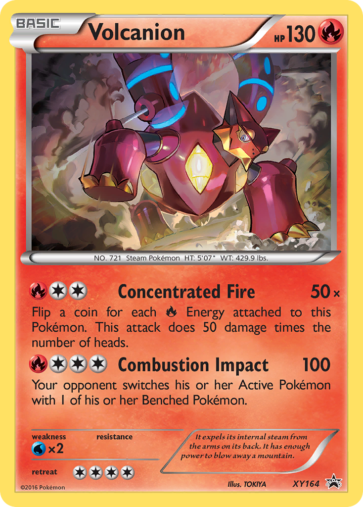 Volcanion (XY164) [XY: Black Star Promos] | Odin's Place