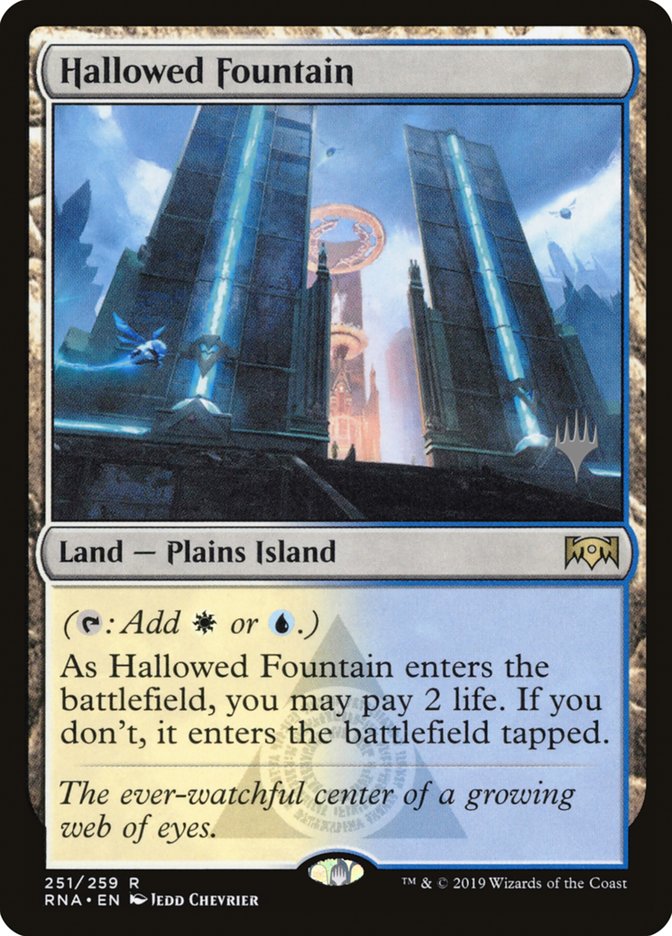 Hallowed Fountain (Promo Pack) [Ravnica Allegiance Promos] | Odin's Place