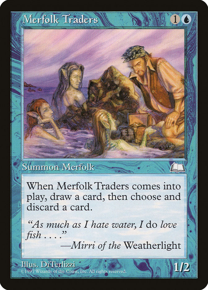 Merfolk Traders (43) [Weatherlight] | Odin's Place