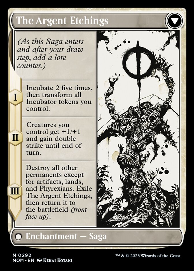Elesh Norn // The Argent Etchings (Showcase Planar Booster Fun) [March of the Machine] | Odin's Place