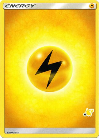 Lightning Energy (Pikachu Stamp #35) [Battle Academy 2020] | Odin's Place