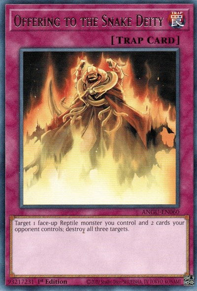 Offering to the Snake Deity (Rare) [ANGU-EN060] Rare | Odin's Place